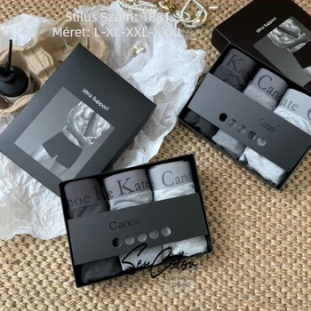 Férfi boxeralsó, seamless, középmagas derék, Modal anyag, Jacquard szövet, egyszínű minta