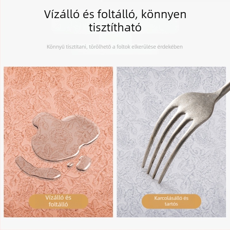 Bőr négyszögletes asztali alátét Ning xin, Nordic stílus