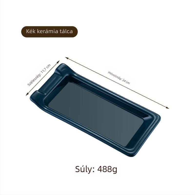 Rozsdamentes acél ételklipsz és kis tálca büfé használatra – modern, minimalist stílus, kereskedelmi és otthoni használatra, testreszabható