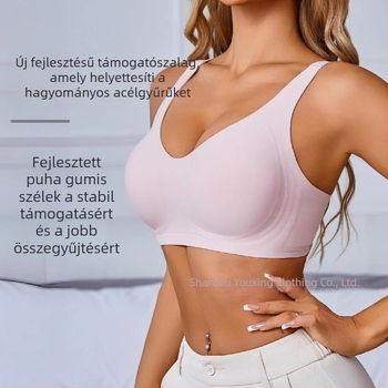 Puha tartású melltartó, 3/4 kosár, pamut formázott kosár, rögzített vállpántok, hátul négy sor kapocs, lélegző nylon bélés