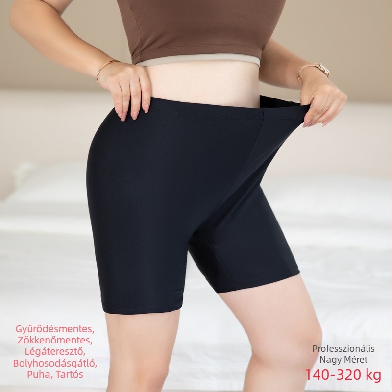 Plusz méretű női vékony leggings nude színben, varrás nélküli, átlátszatlan, jóga capri nadrág, modell 8537