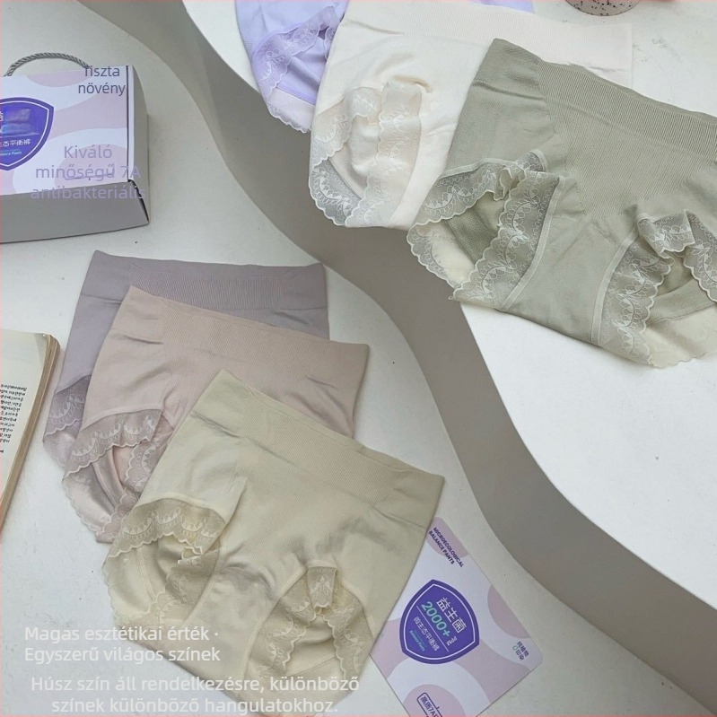 MAD NONO probiotikus formázó női alsóneműk, 6 darabos készlet, lélegző, mikro nyomás, fenékemelés, derék karcsúsítás, menstruációs fehérnemű