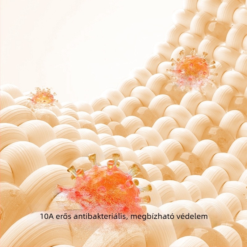 Férfi pamut boxeralsó, lélegző, antibakteriális, középmagas fazon