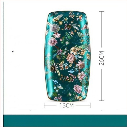 Jun Porcelán csontporcelán négy darabos étkészlet, kerek forma, virágmintázat, mikrohullámú sütőbe tehető