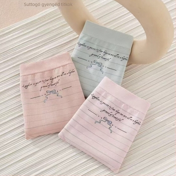 Női menstruációs, szivárgásmentes, varrat nélküli, magas derekú alsónemű; anyag: regenerált cellulóz rost (75,6%), ágyéknál: viszkóz (100%)