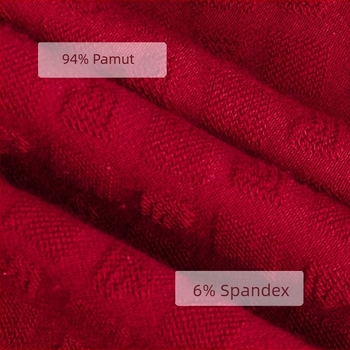 Férfi jacquard mintás boxeralsó, lélegző pamutból, kötött anyag, középmagas derekú, ágyéktáji bélés viszkózból