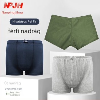 Férfi boxer alsó modal pamutból, lélegző és tartós, nagy méret