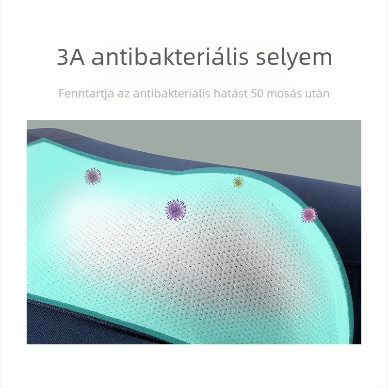 Férfi seamless modal boxer brief, antibakteriális, középmagas derekú, csípőrészen mulberry selyem bélés