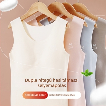 5A Silk Meleg Mellény Lányoknak, 7-12 Éves, Iskolai fehérnemű, Ősz-Tél