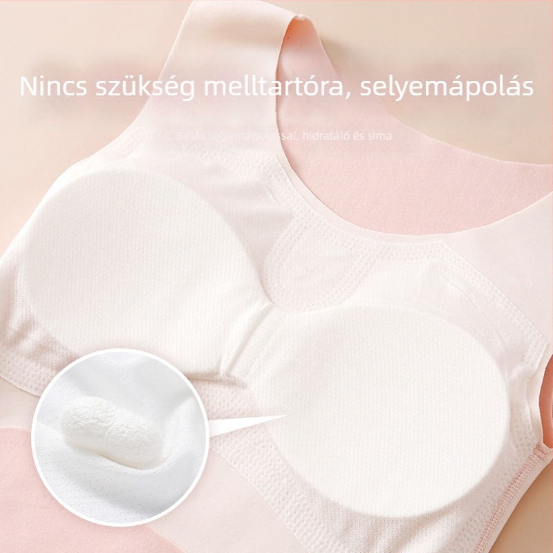 5A Silk Meleg Mellény Lányoknak, 7-12 Éves, Iskolai fehérnemű, Ősz-Tél