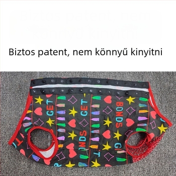 Pamut egyrészes kutya alsónemű nőstény Bichon/Teddy