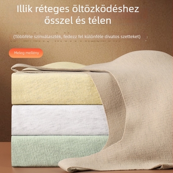 Őszi–téli termoszál alapréteg melltámasz betéttel, varrat nélküli, Lyocell anyagból, magas rugalmasságú meleg felső