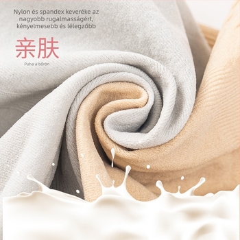 Női biztonsági alakformáló rövidnadrág, magas derekú, varrás nélküli, gyorsan száradó nylon, pamut bélés a gáti részen