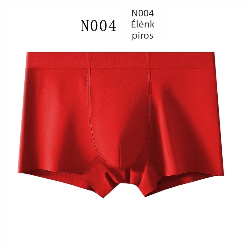 60-as szálú pamutból készült férfi boxeralsó, antibakteriális, lélegző, 7A