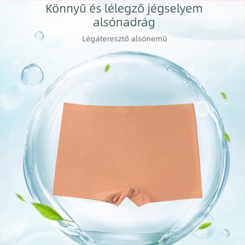 Női középmagas derekú boxer briefs nylonból (86%), egyszínű, pamut gusset 100% és spandex belső