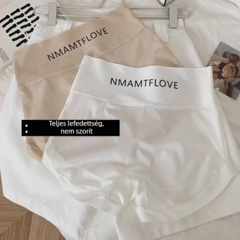 Női boxer brief Ice Silk anyag, anti-expozíció, fő anyag nylon 70–80%, fonal 11–20D, középmagasság