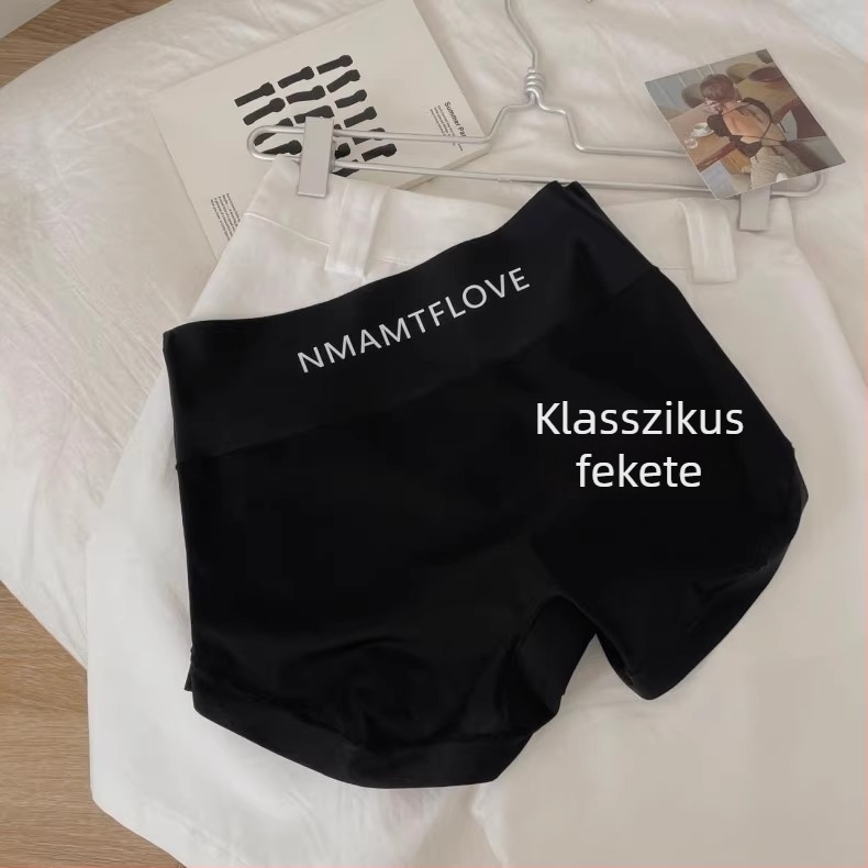 Női boxer brief Ice Silk anyag, anti-expozíció, fő anyag nylon 70–80%, fonal 11–20D, középmagasság