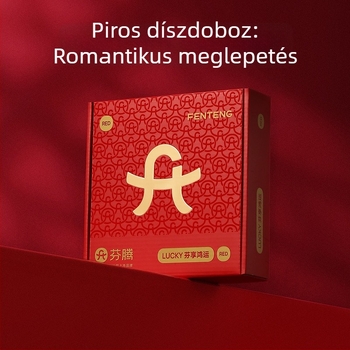 Női pamut antibakteriális bugyi középmagas fazon, plusz méret, piros, Snake Year