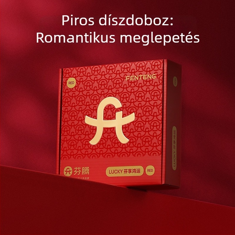 Női pamut antibakteriális bugyi középmagas fazon, plusz méret, piros, Snake Year
