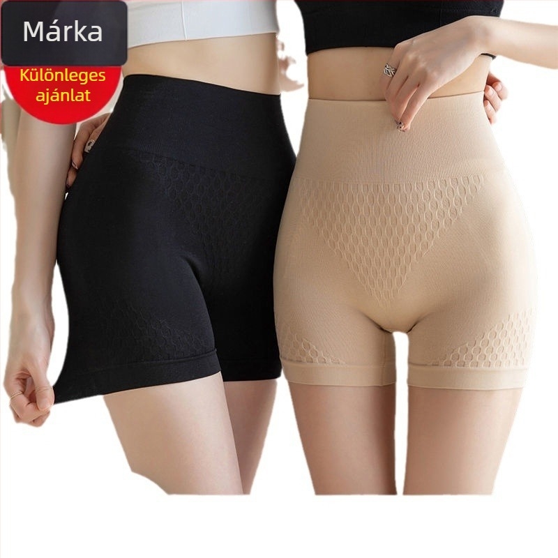 Női magas derekú, seamless shapewear fehérnemű nylonból (90%), jacquard szövés, pamutkeverék belső bélés