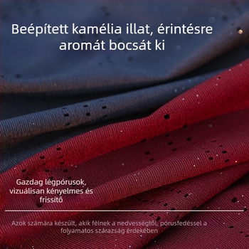 Férfi vékony Ice Silk gyorsan száradó boxer briefs, lélegző, antibakteriális, középmagas derekú
