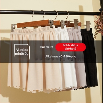 Női védő nadrág, magas derekú, Ice Silk anyag (poliester 95%), csíkos mintázat, Ice Silk bélés