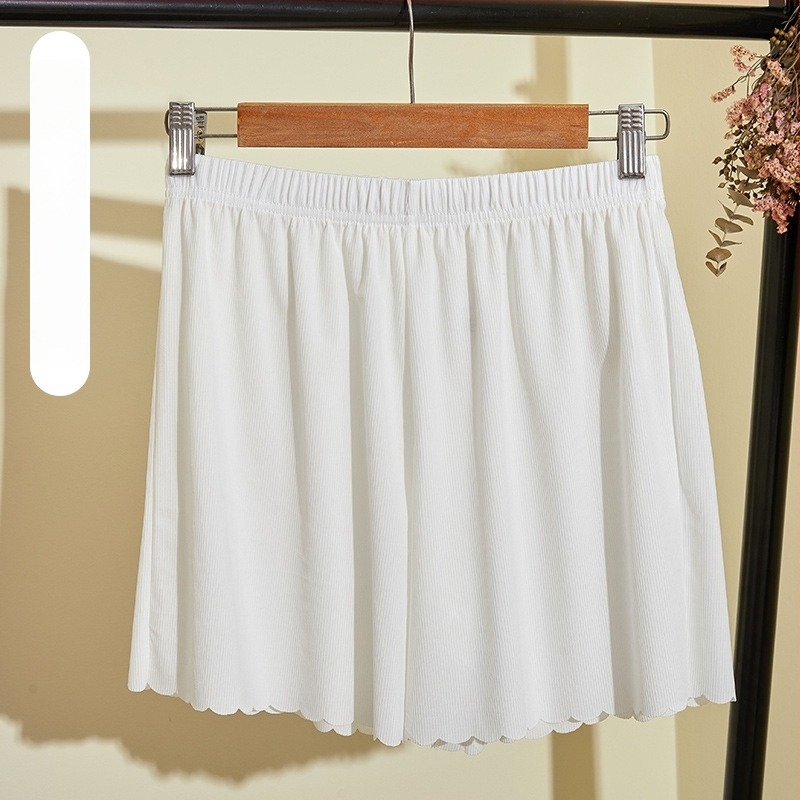 Női védő nadrág, magas derekú, Ice Silk anyag (poliester 95%), csíkos mintázat, Ice Silk bélés