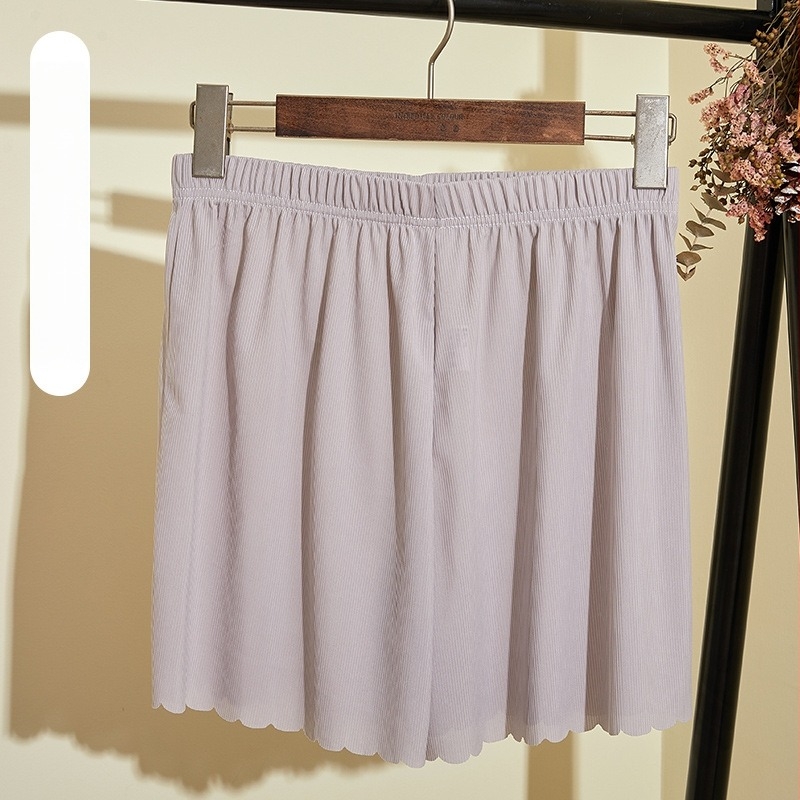 Női védő nadrág, magas derekú, Ice Silk anyag (poliester 95%), csíkos mintázat, Ice Silk bélés