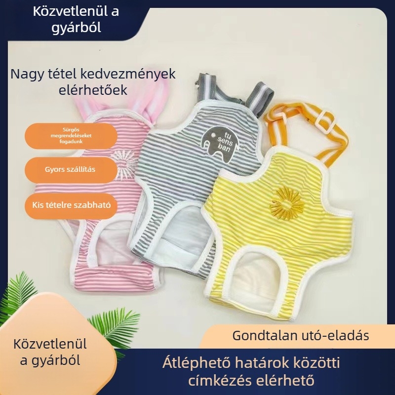 Kutya menstruációs nadrág – nőstény kutyáknak, polyester, Leisure stílus, Pretty pet