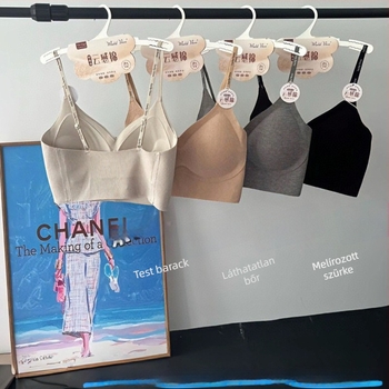 V-nyakú wrap bralette gyönyörű hátsóval