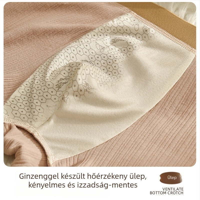 Férfi pamut boxeralsó antibakteriális, 10A, ginzeng és goji kivonattal, meleg kényelem
