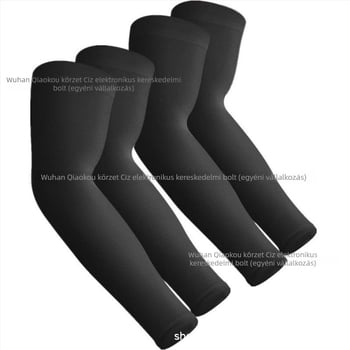 Napvédő ice silk ujjvédők kültéri sportokhoz, nylon 81–95% tartalom, lélegző, izzadságot elvezető, kerékpározáshoz és vezetéshez