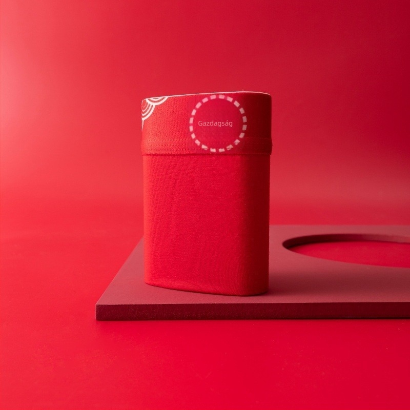 Férfi pamut boxer brief, születési év motívummal, lélegző és antibakteriális, középmagas derékvonal