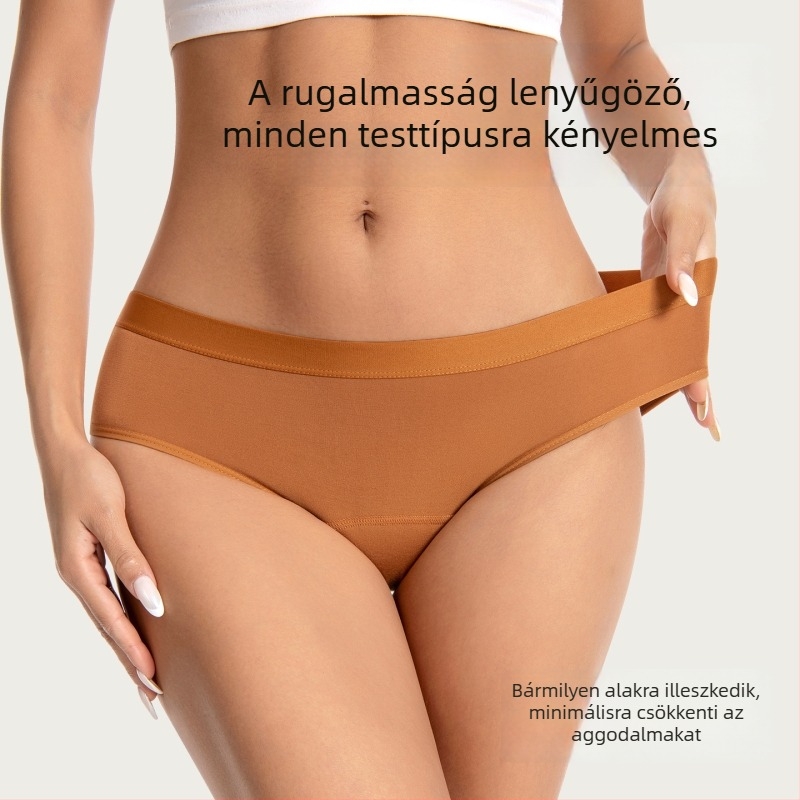 Női antibakteriális menzeszes fehérnemű, szivárgásmentes, plusz méret