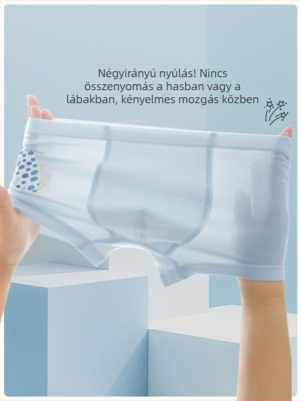 Gyerekeknek szóló modal boxer alsónemű, varrás nélküli, A osztály, 3–8 éveseknek