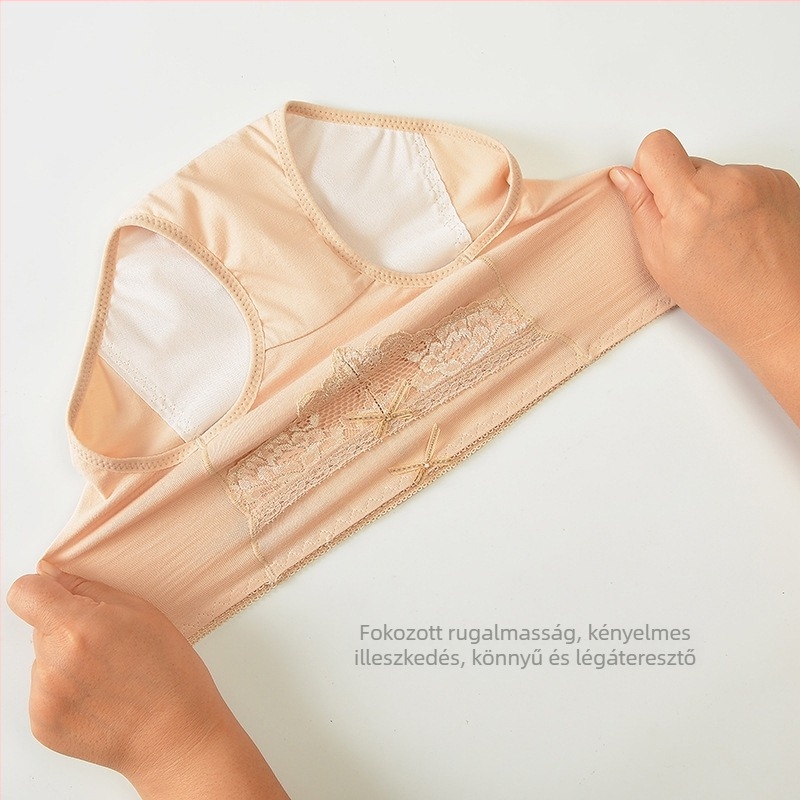 Női pamutból készült, lélegző, magas derekú menstruációs alsónemű, szivárgásbiztos.