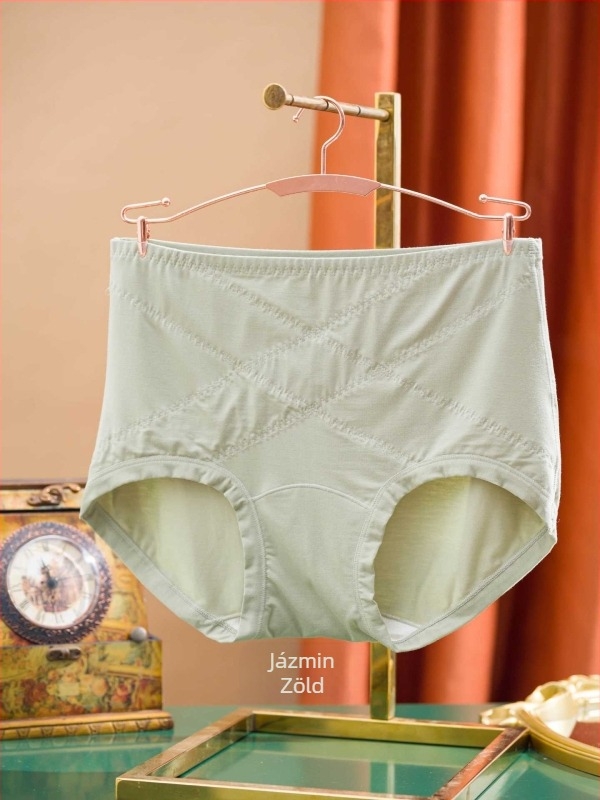 Magas derekú alakformáló alsó modal anyagból, has támasz, csípőemelés, lélegző (80–90% modal; nylon bélés)