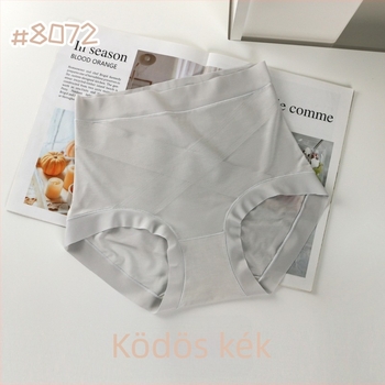 Női Lyocell bugyi Mulberry selyem béléssel, magas derék, hasi formázás, plusz méret, egyszínű