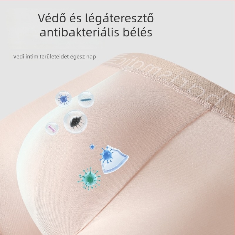 Pamut boxer brief tiniknek, egyszínű, kényelmes és lélegző, középmagas derekú, sportos fazon