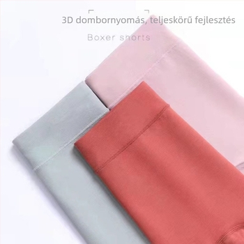 Női pamut boxernadrág, középmagas derekú, fő anyag 95% pamut, ágyéktáji bélés 100% pamut