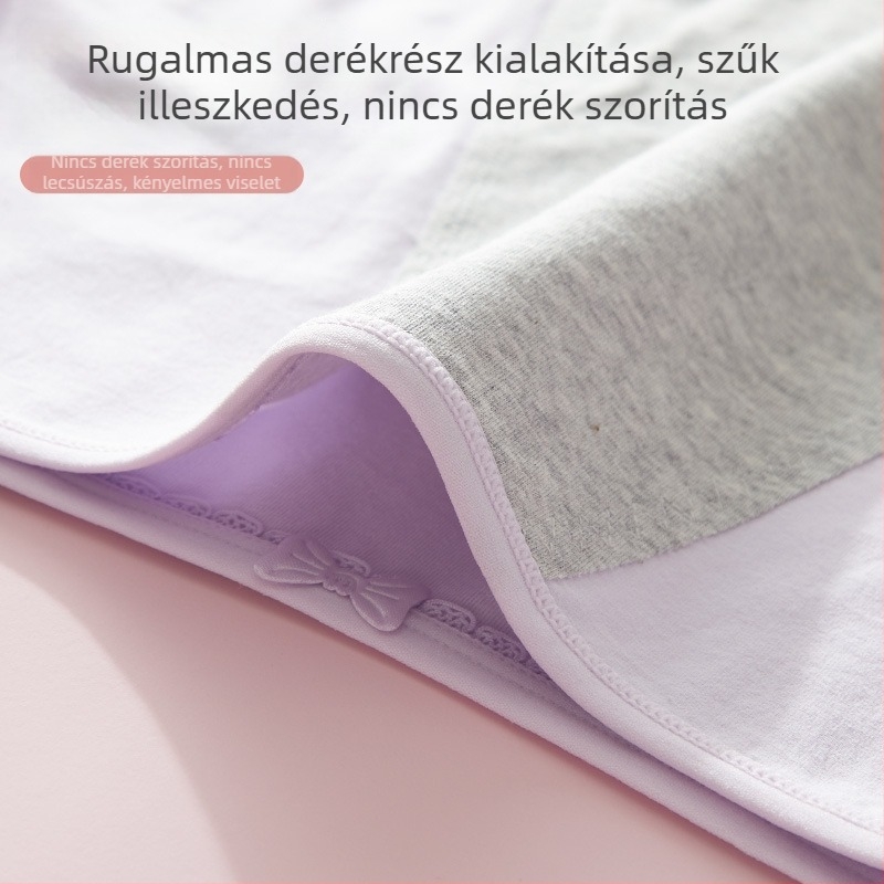 12 éves lány számára menzeszvédett bugyi, középmagas derekú, plusz méret