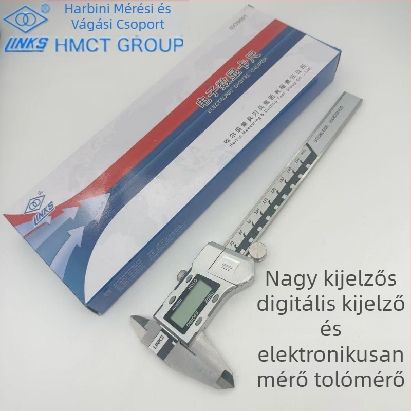 Haliang digitális vernier tolómérő, rozsdamentes acél, nagy pontosság