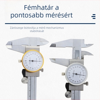 Tolókaliper mélységmérővel, Vernier, pontosság 0.02