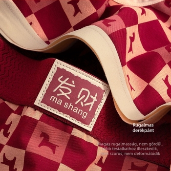 Pamut férfi boxeralsó a Ló évére, 2026 – Antibakteriális, Légáteresztő, Középmagas derekú, Pároknak