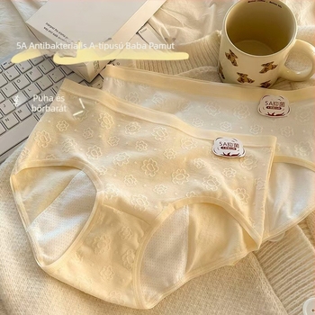 Menstruációs fehérnemű pamutból, szivárgásmentes, középmagas derekú, gát-bélés 100% pamut, fő anyag 95% pamut