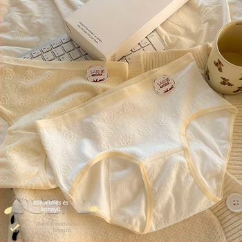 Menstruációs fehérnemű pamutból, szivárgásmentes, középmagas derekú, gát-bélés 100% pamut, fő anyag 95% pamut
