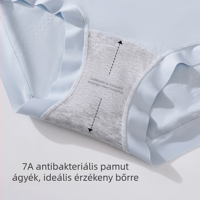 Pamut menstruációs fehérnemű, magas derék, szivárgásmentes, lélegző, antibakteriális