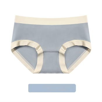 Modal középtalpas seamless alsó, 100% pamut belsővel — egyszínű mintázat