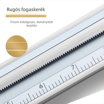 Vernier tolómérleg rozsdamentes acélból, márka Shanggong, mérőjelzővel