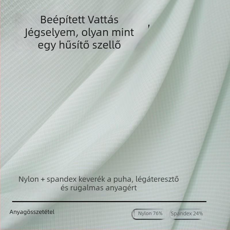 Férfi Ice Silk ultra vékony waffle boxeralsó, elülső hálós panellel, lélegző, varrás nélküli, középmagas derekú